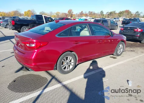 2016 Hyundai Sonata Se из США, поврежденный, VIN 5NPE24AF8GH426817